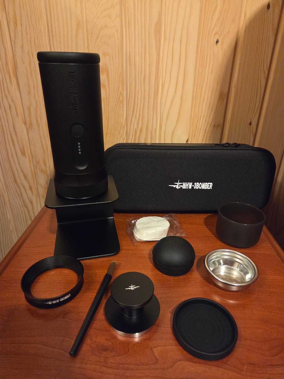 Customer photo review of MHW-3BOMBER X-press58 Espresso Machine