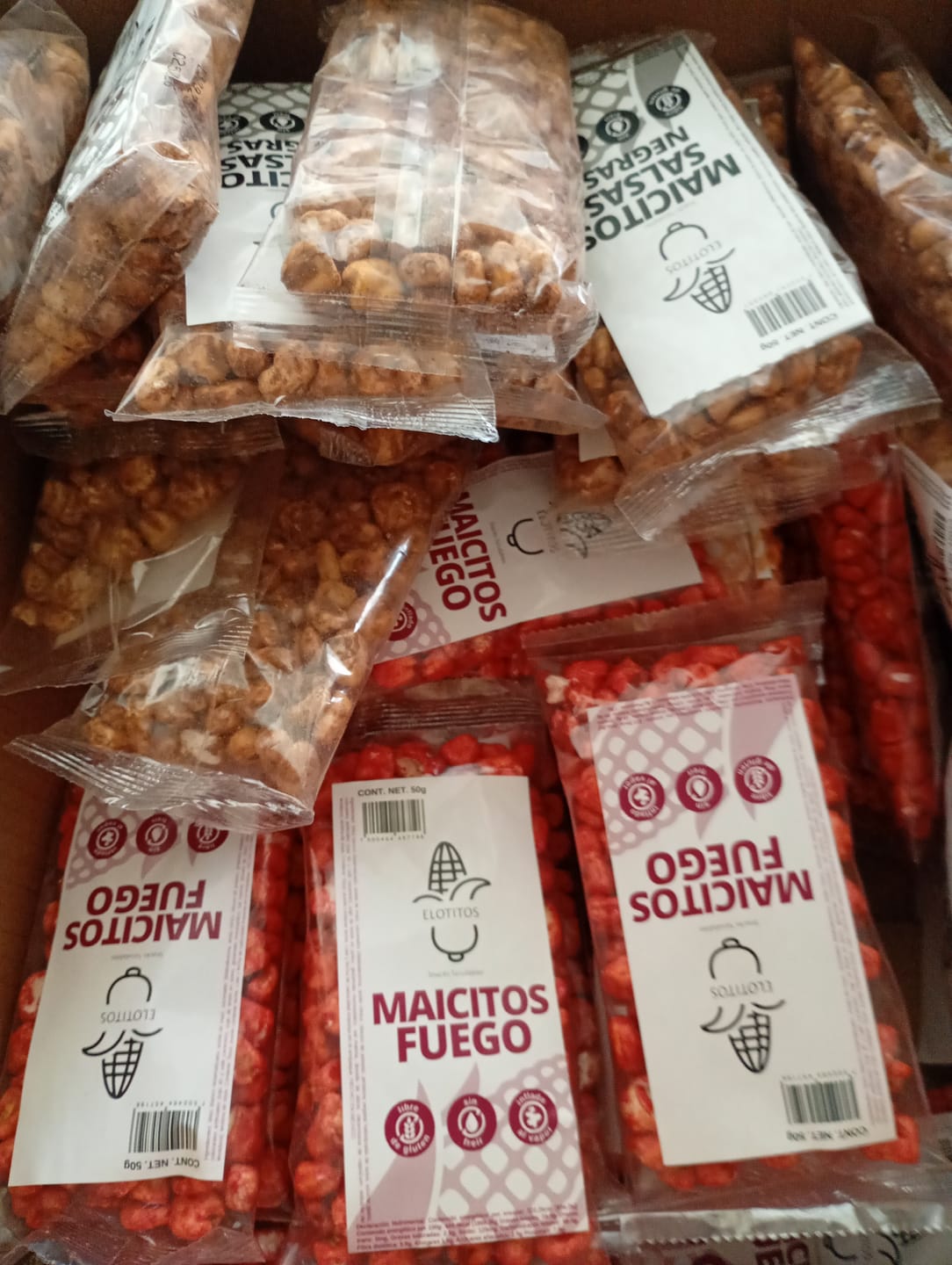 Customer photo review of Maicitos Inflados 50gr