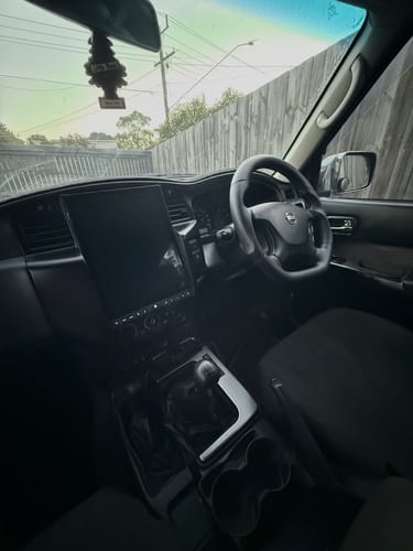 Customer photo review of 12.1 inch Multimedia Headunit to suit Nissan Y61 GU Patrol 2004 - 2016