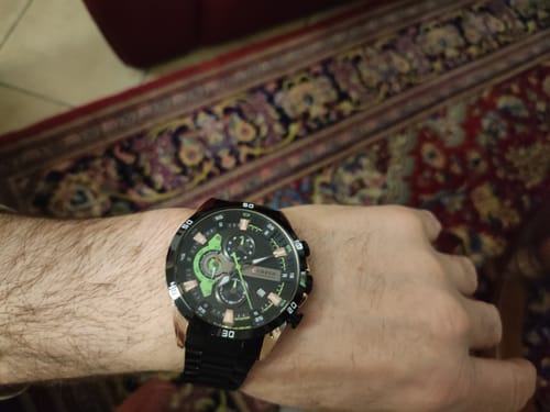 Customer photo review of Curren Madrid® orologio uomo acciaio