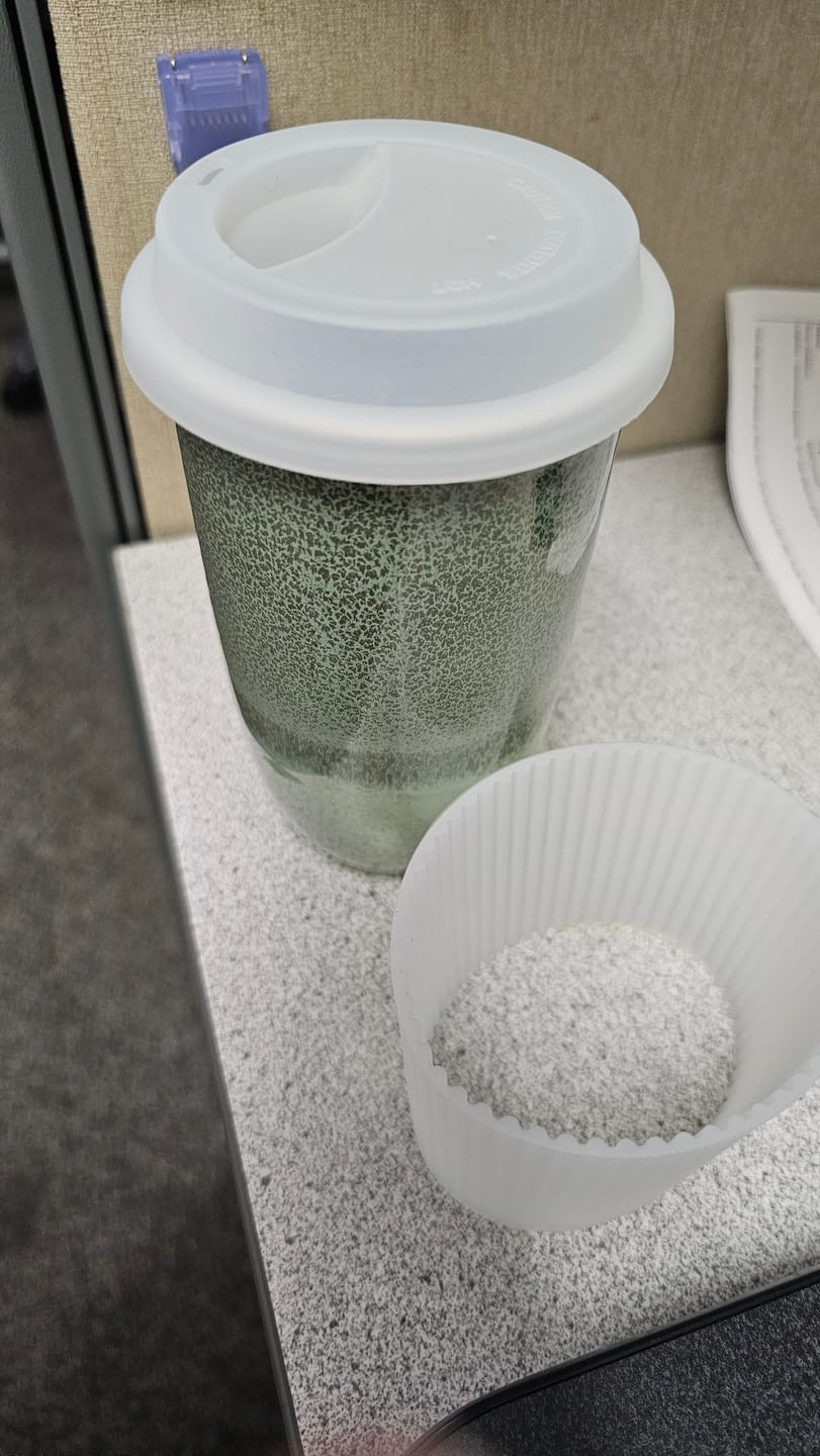 Customer photo review of Emerald Cup 16oz