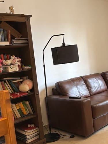Customer photo review of Lámpara De Pie Moderna Living Comedor Deco Innolux Negro Negro