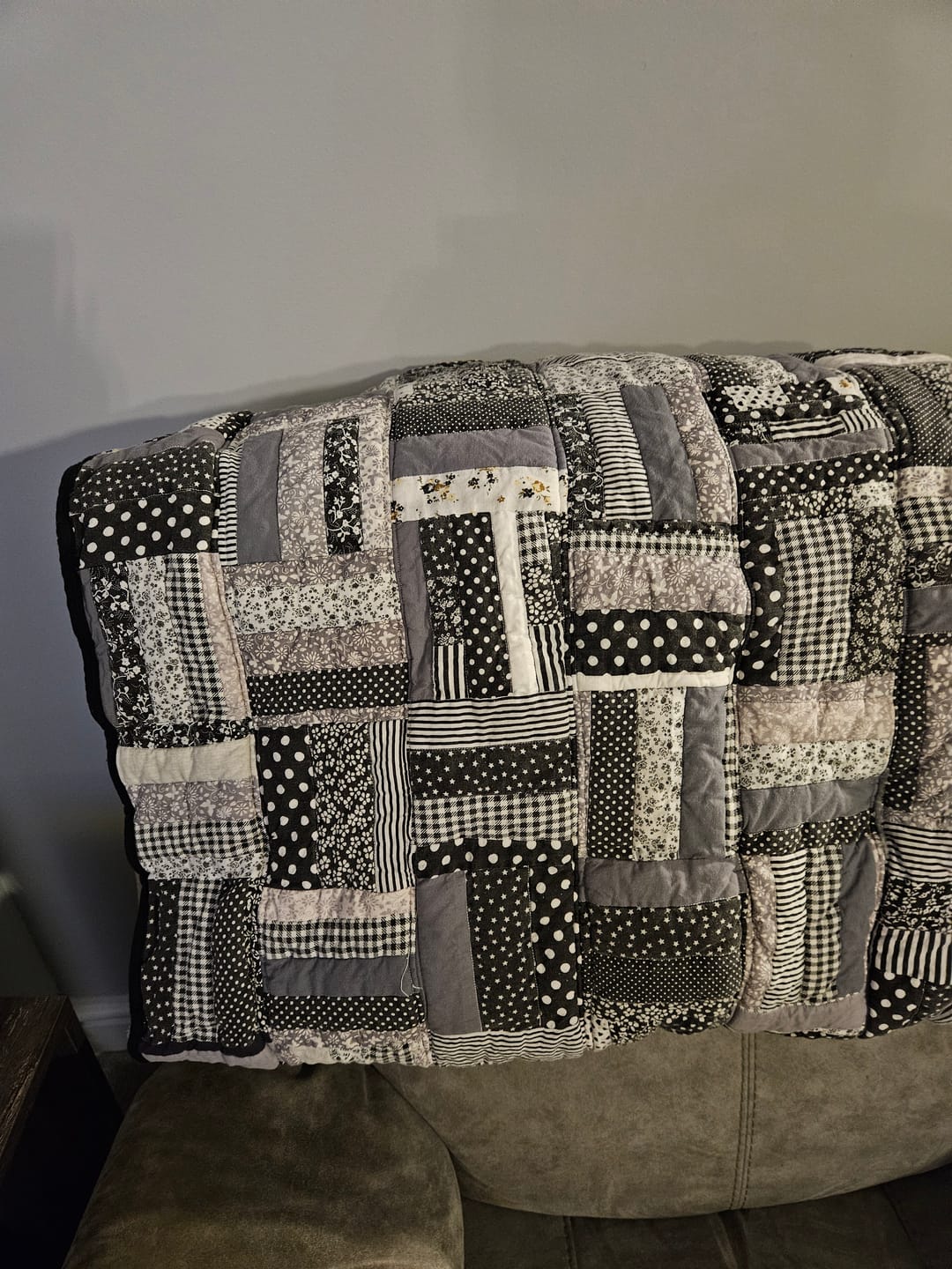 Customer photo review of Plain 14 Piece Cotton Fat Quarter Bundle - Big Pack