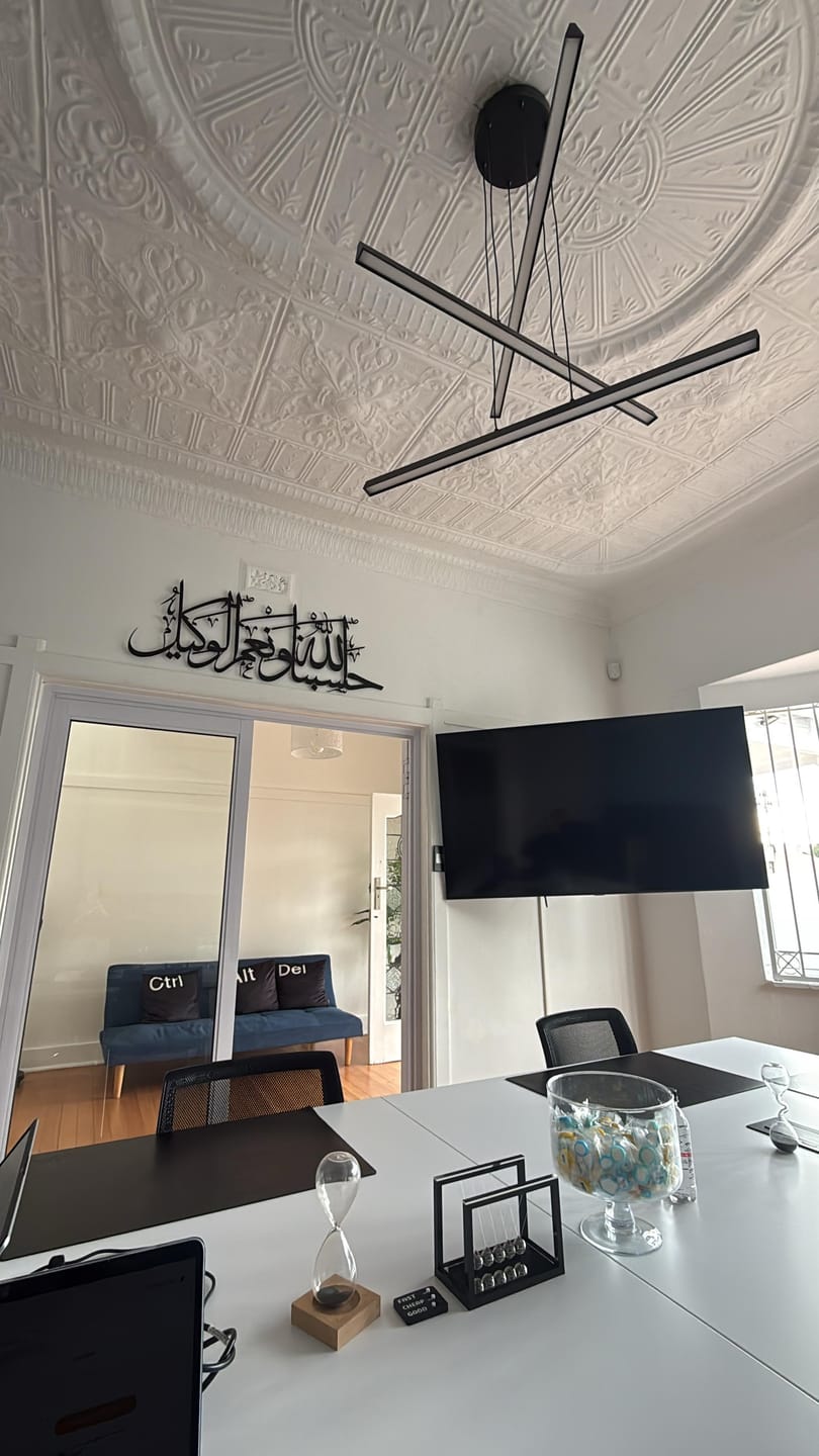 Customer photo review of Hasbunallah Horizontal Islamic Metal Wall Art Frame