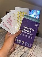 Customer photo review of 240ct Bright Blossoms Pimple Patches Hydrocolloid Patch Spot Treatment
