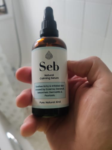 Customer photo review of Seb Natural Calming Serum