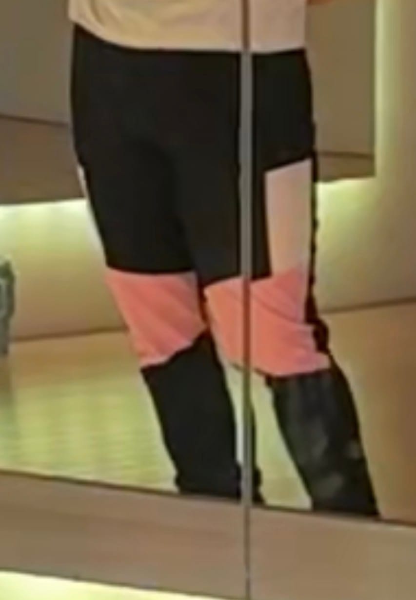 Customer photo review of Zumba Amour Men's Woven Pants