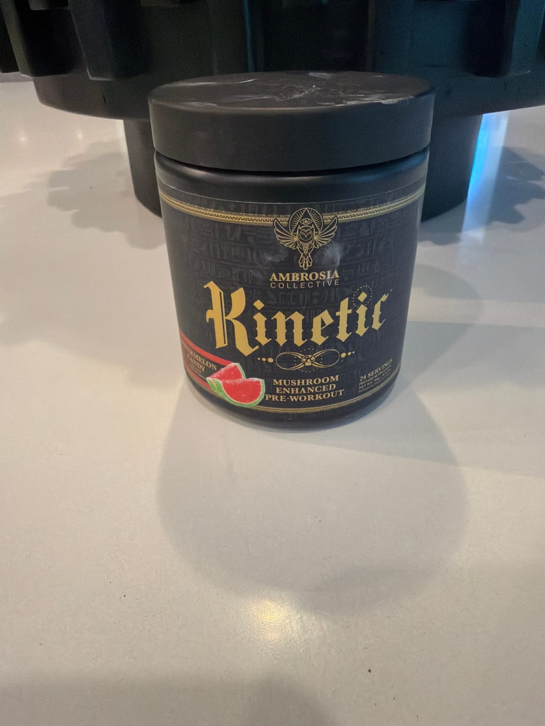 Customer photo review of Kinetic™ - Mushroom Enhanced Pre-Workout