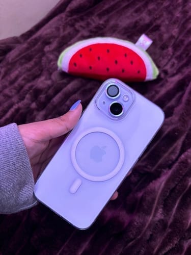 Customer photo review of Anti-Yellow Magsafe Clear Case - Realme 10 4G