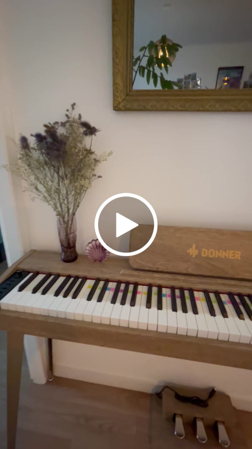 Customer video review of Donner DDP-60 Semi-lesté Piano Numérique