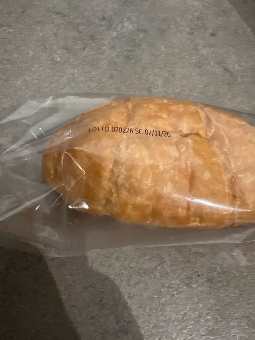 Customer photo review of 15 Cornetti proteici ripieni di crema pasticcera