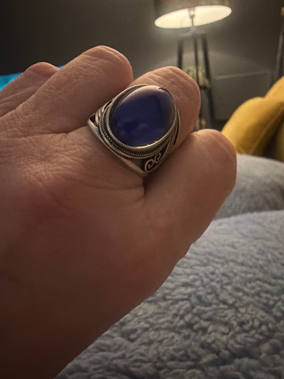 Customer photo review of New-Age Mood Ring