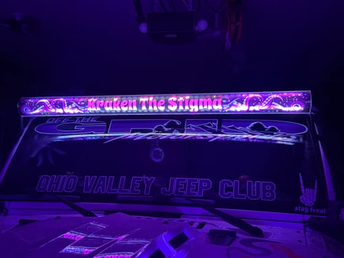 Customer photo review of Custom InsertZ | Dual Row 52"