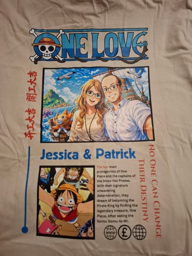 Customer photo review of ONE LOVE - personalisierbar