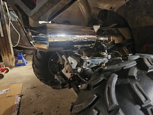 Customer photo review of RPM Polaris Sportsman 450/500/570/800 Sport Muffler - Slip On Exhaust