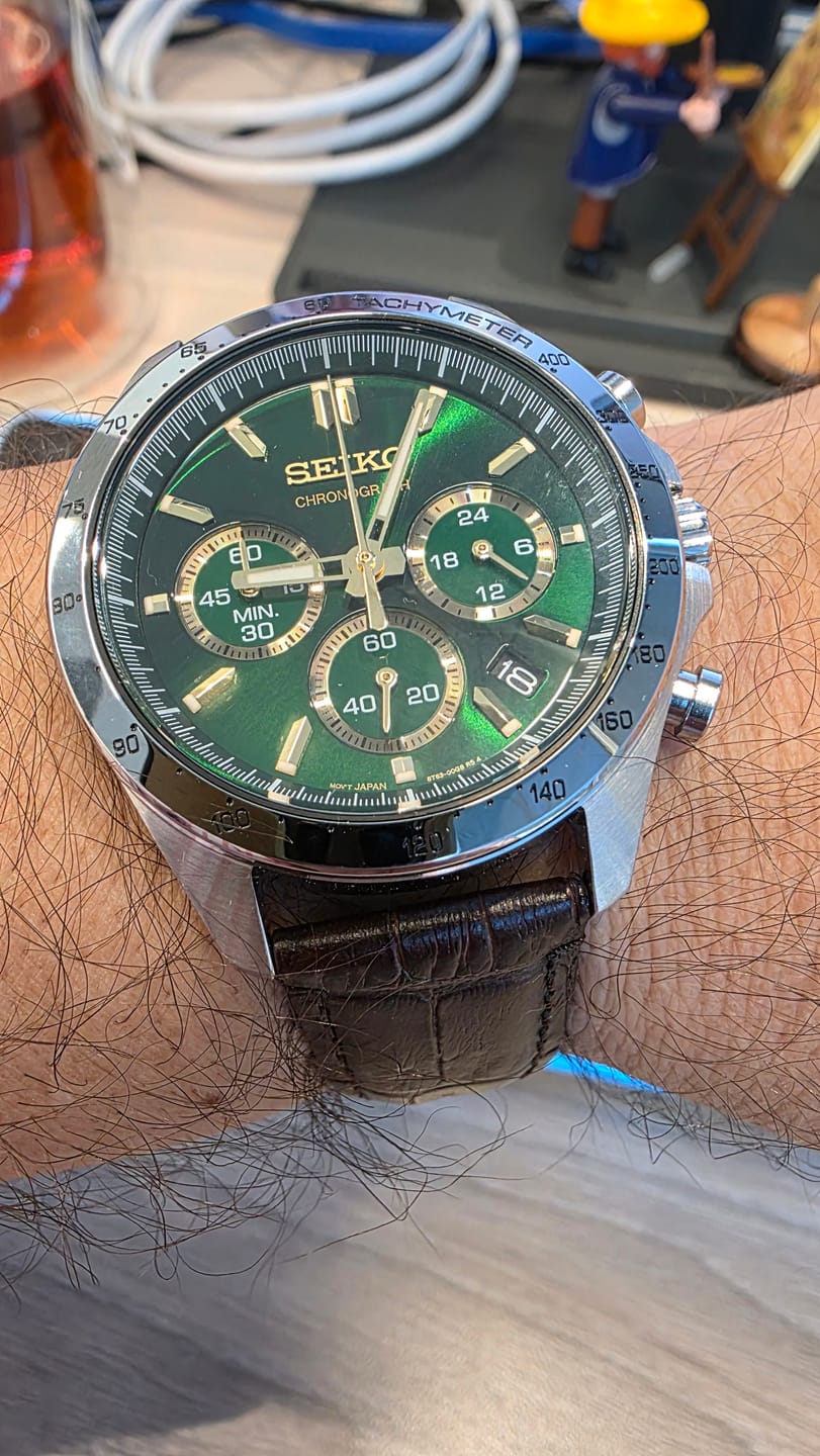 Customer photo review of Reloj Seiko SBTR017 Chronograph Quartz 42,2mm
