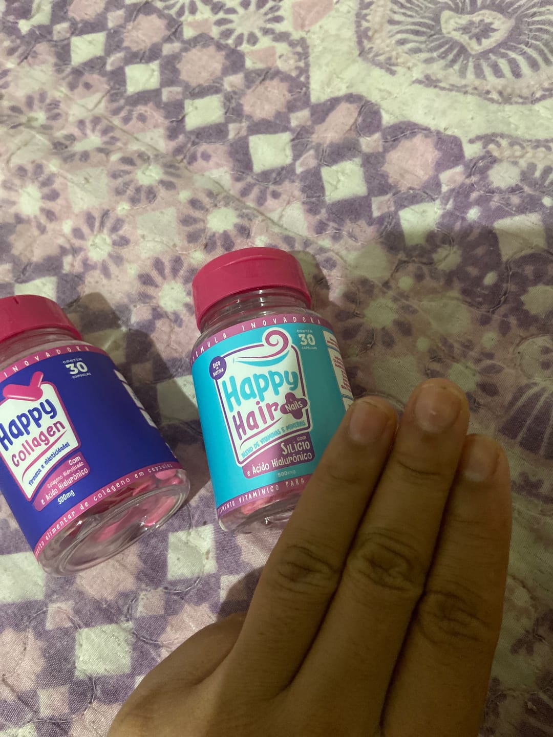Customer photo review of Happy Collagen 2 Potes