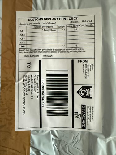 Customer photo review of HOME BUDDY –  3 in 1 Saugroboter mit Wischfunktion