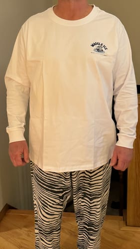 Customer photo review of Waggle Ice Fishing Tours Long-Sleeve T-Shirt