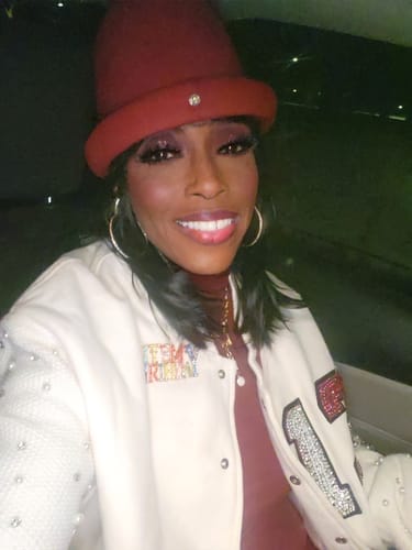 Customer photo review of Russian Pillbox Hat - Cranberry