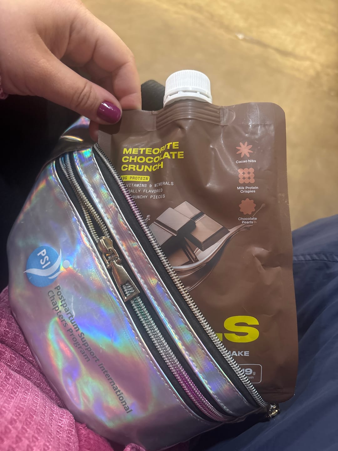 Customer photo review of METEORITE CHOCOLATE CRUNCH