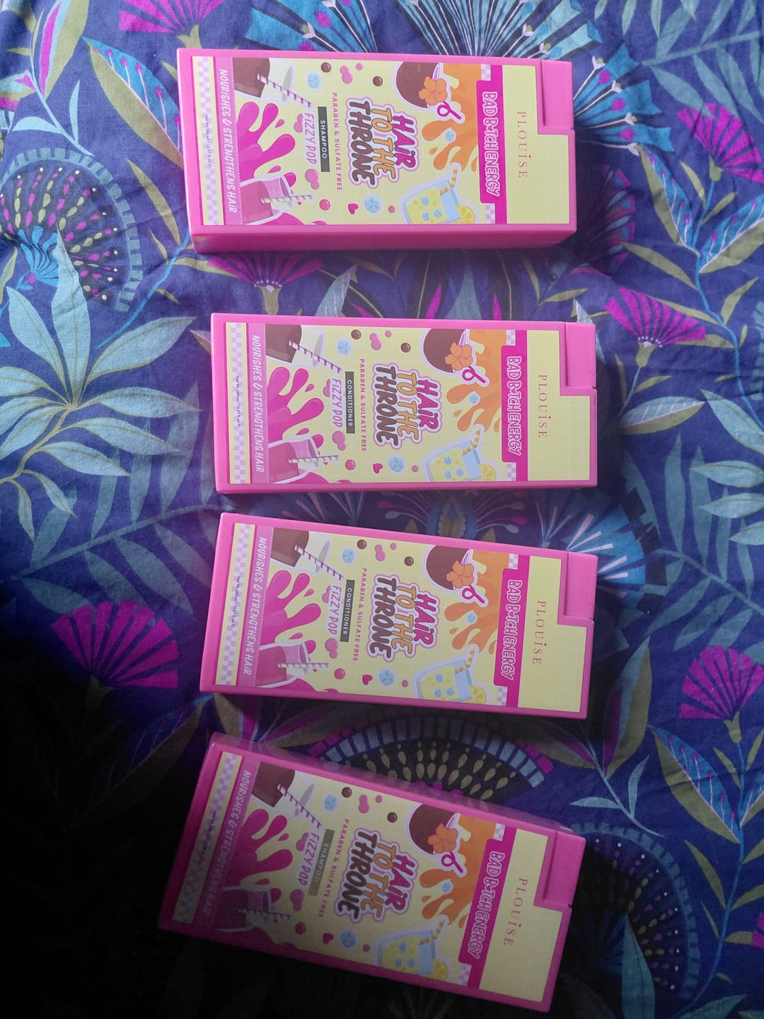 Customer photo review of Hair To The Throne Shampoo & Conditioner Bundle
