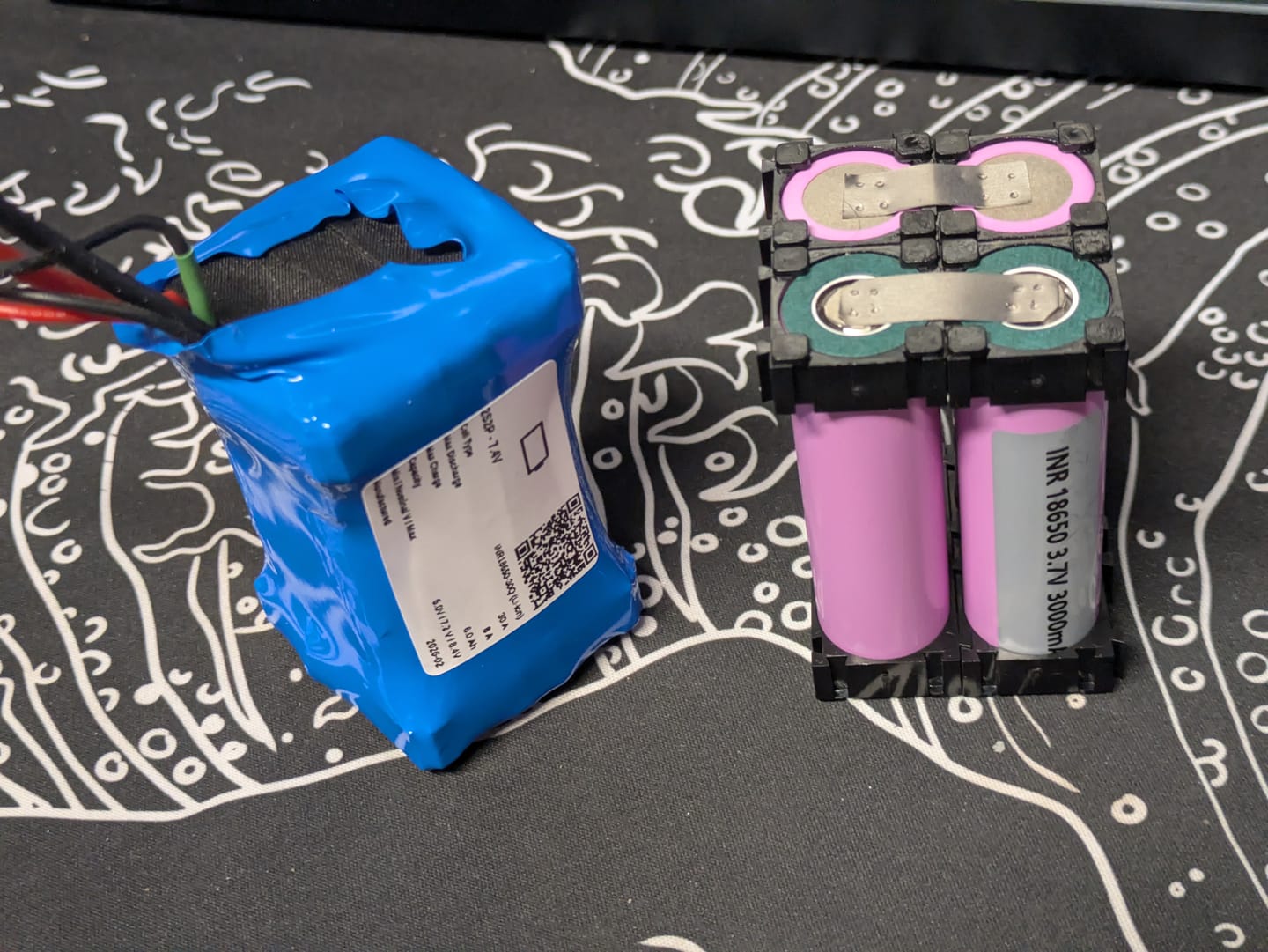 Customer photo review of Samsung 30Q 18650 3000mAh 15A Battery