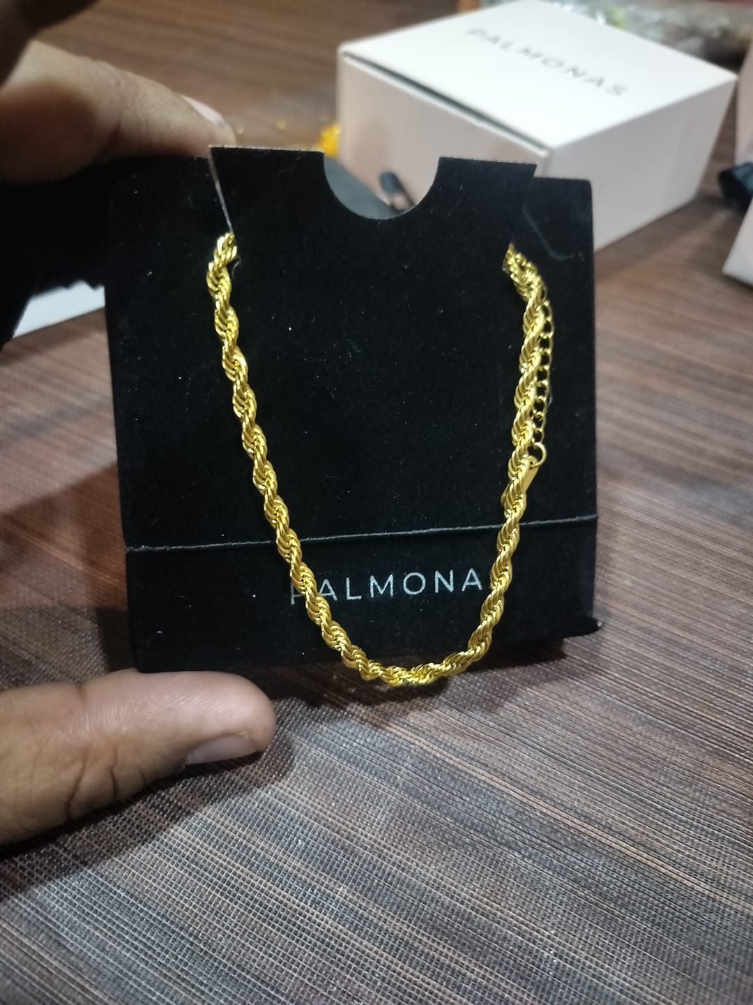 Customer photo review of Rebel Rope Chain