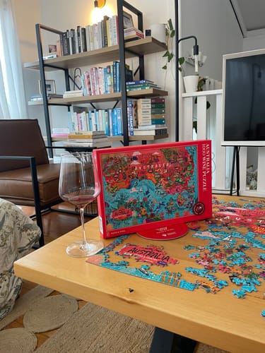 Customer photo review of Australia Wine Puzzle