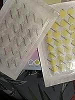 Customer photo review of 240ct Bright Blossoms Pimple Patches Hydrocolloid Patch Spot Treatment