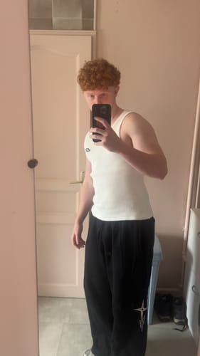 Customer photo review of Tank Top Waffle