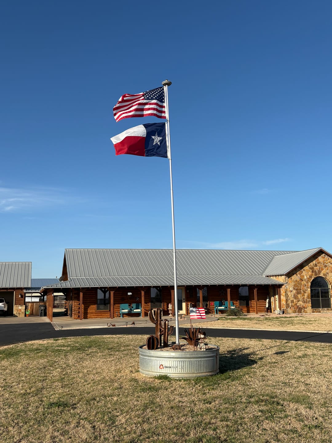 Customer photo review of 3' x 5' Texas Flag