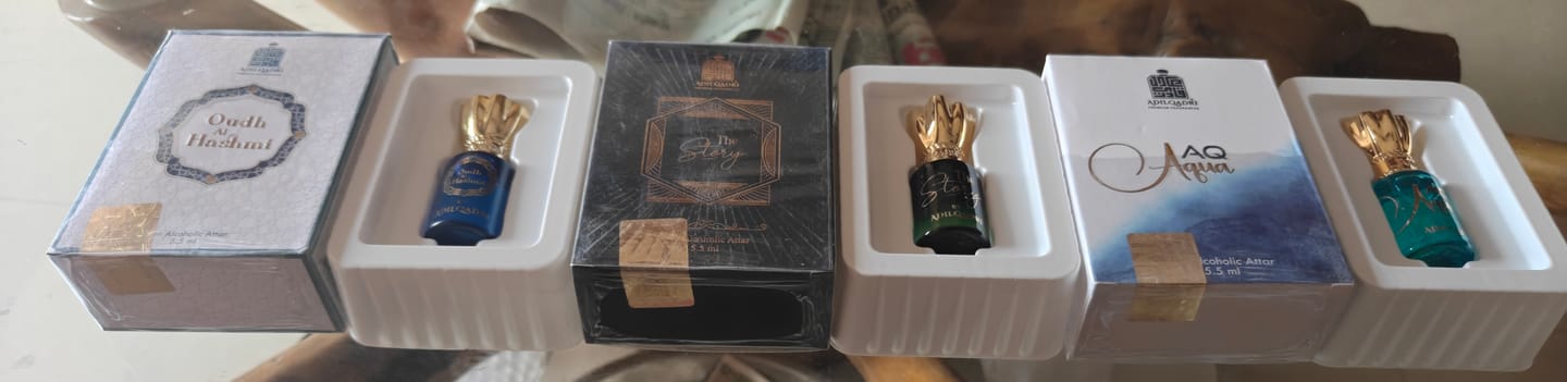 Customer photo review of AQ Aqua Luxury Attar Perfume