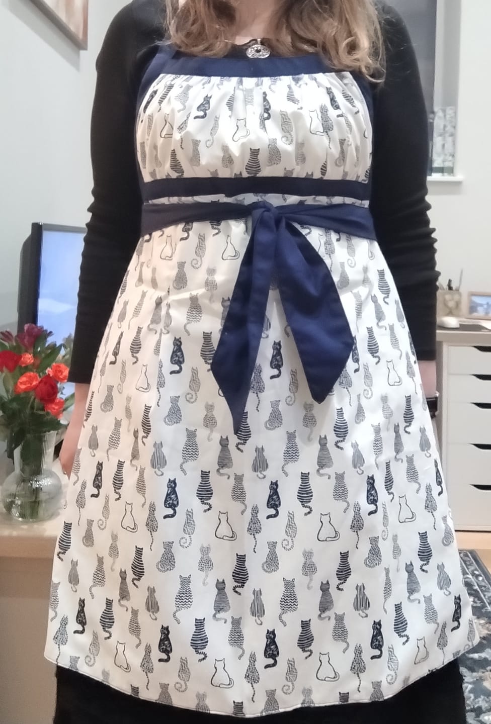 Customer photo review of Plain Rose & Hubble Cotton Poplin Fabric