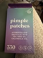 Customer photo review of 330CT Pimple Patches Hydrocolloid Patch Spot Treatment with Salicylic Acid, Tea Tree Oil & Calendula Oil - 4 Sizes