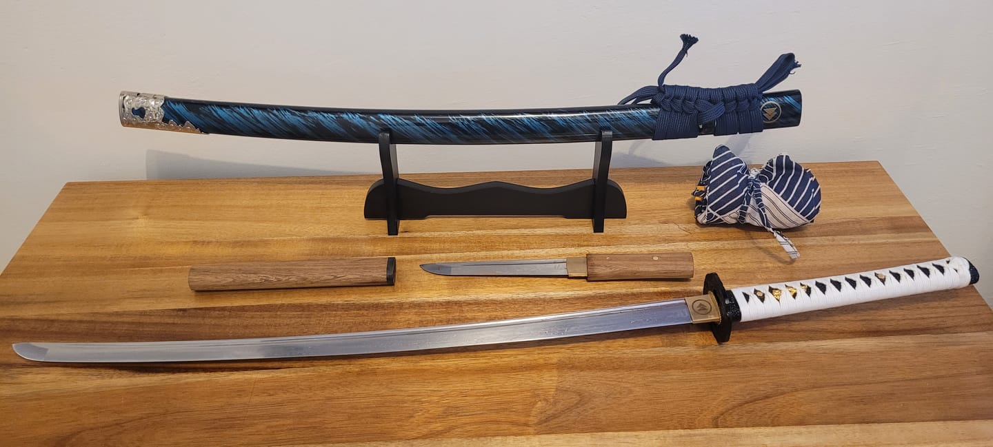 Customer photo review of Katana - Ghost of Tsushima: Jin Sakai's Blade 仁の刀(Manganese steel)