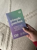 Customer photo review of 330CT Pimple Patches Hydrocolloid Patch Spot Treatment with Salicylic Acid, Tea Tree Oil & Calendula Oil - 4 Sizes
