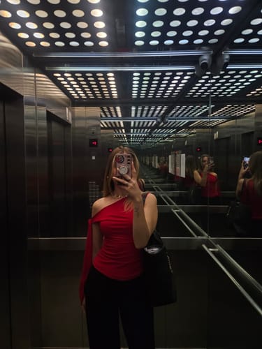 Customer photo review of [PRE-VENTA] TOP EMMA ROJO