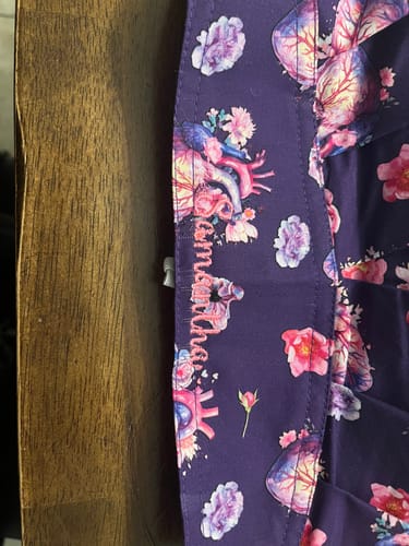 Customer photo review of Custom Embroidery Charge