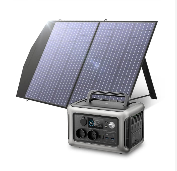 Customer photo review of ALLPOWERS 600W Solargenerator R600 Mit 100W Solarpanel
