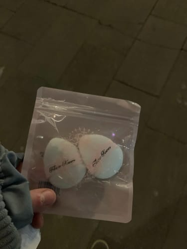 Customer photo review of Flower Knows Little Angel Mini Powder Puff