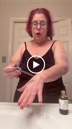 Customer video review of Black Cat Energy Bath & Body Oil
