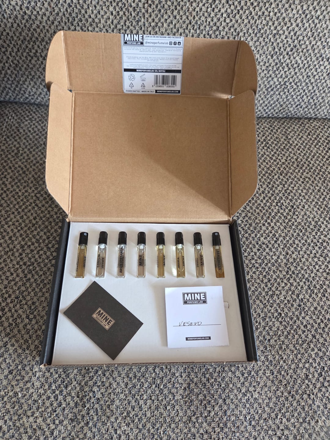 Customer photo review of Set campioni orientali e legnose 10x2ml + 20% di sconto sul tuo ordine successivo