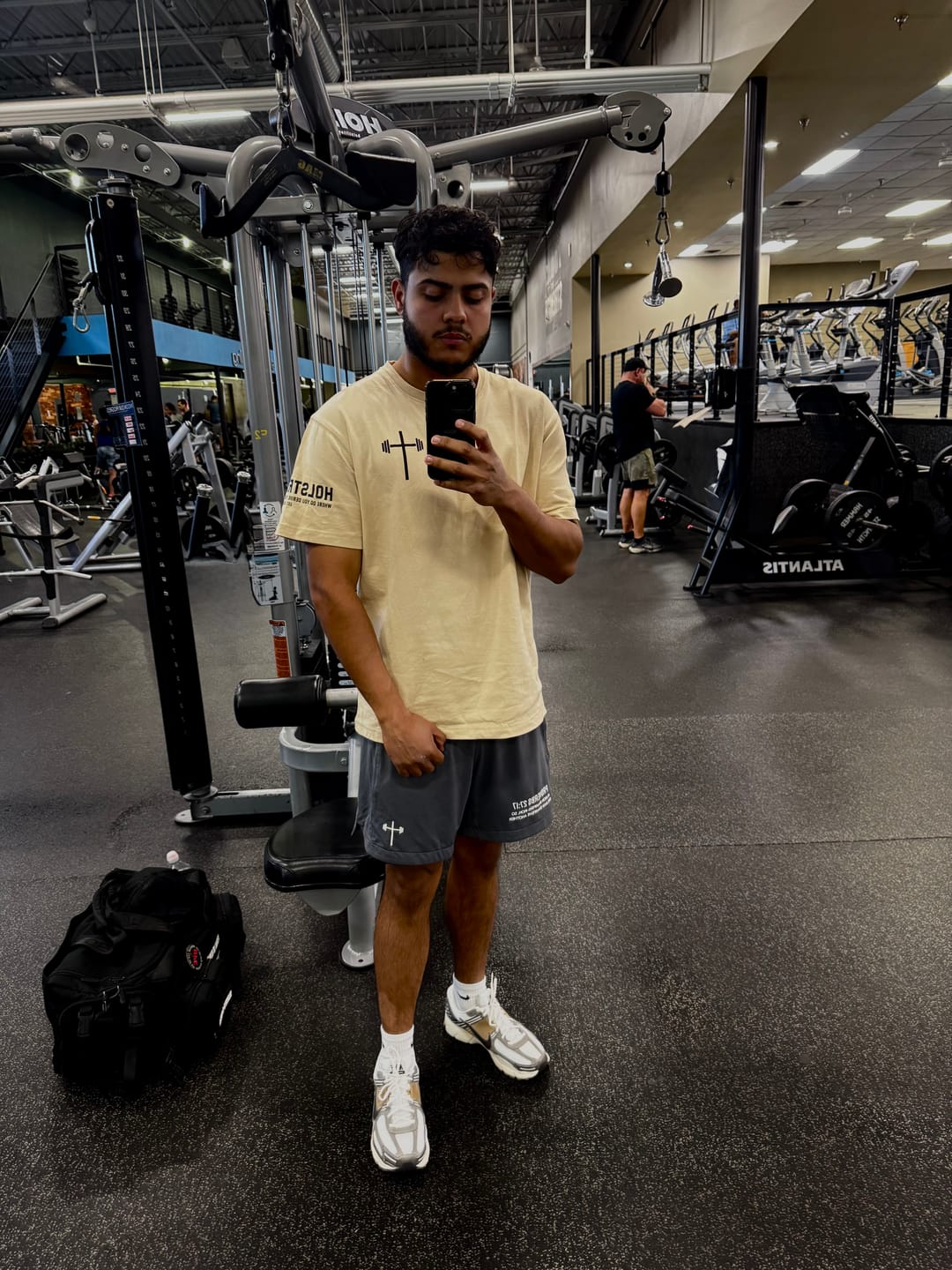 Customer photo review of Signature-Tech Liner Shorts