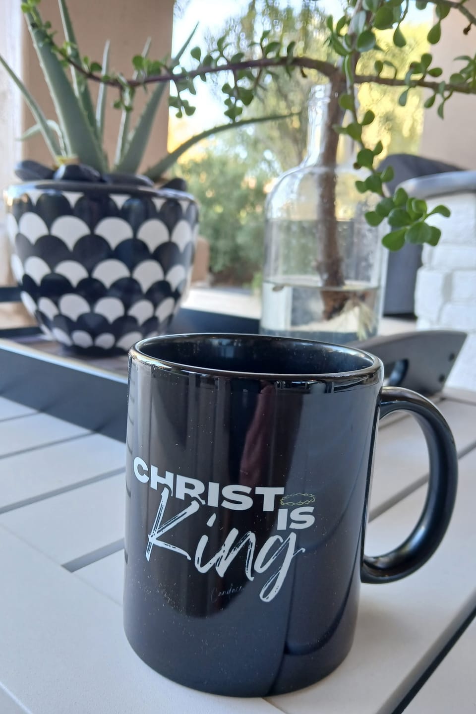 Customer photo review of Christ is King Mug