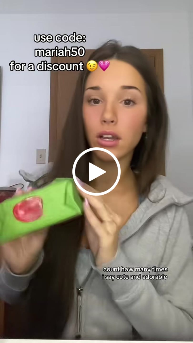 Customer video review of Blossom earrings