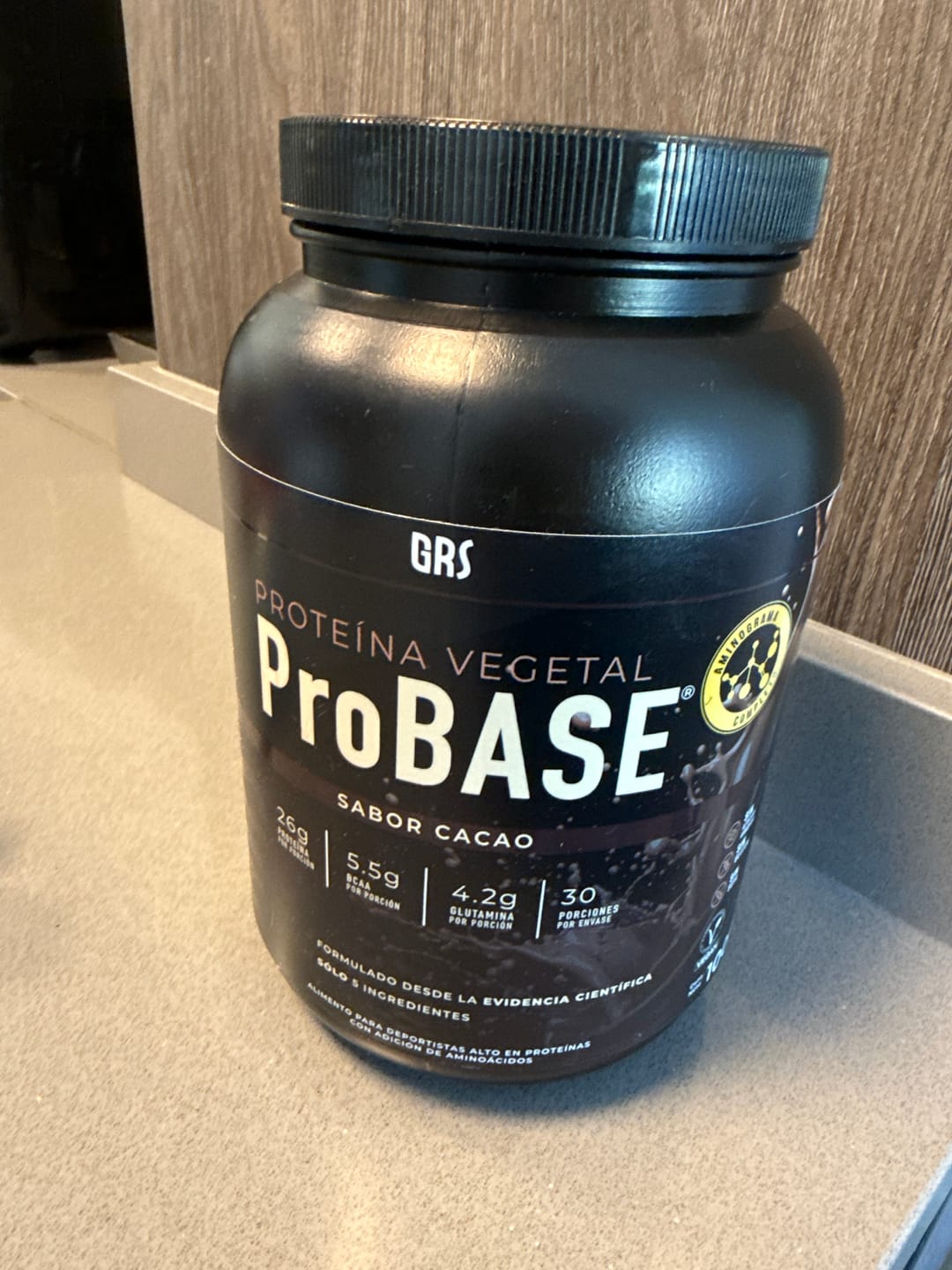 Customer photo review of Proteína ProBASE Cacao