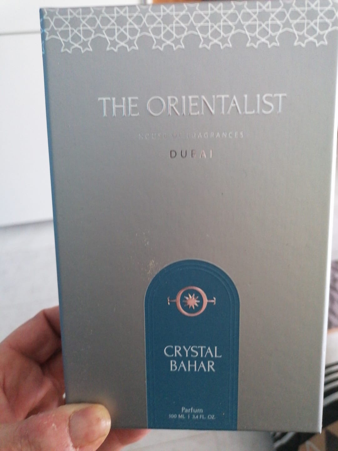Customer photo review of THE ORIENTALIST FRAGRANCES - CRYSTAL BAHAR