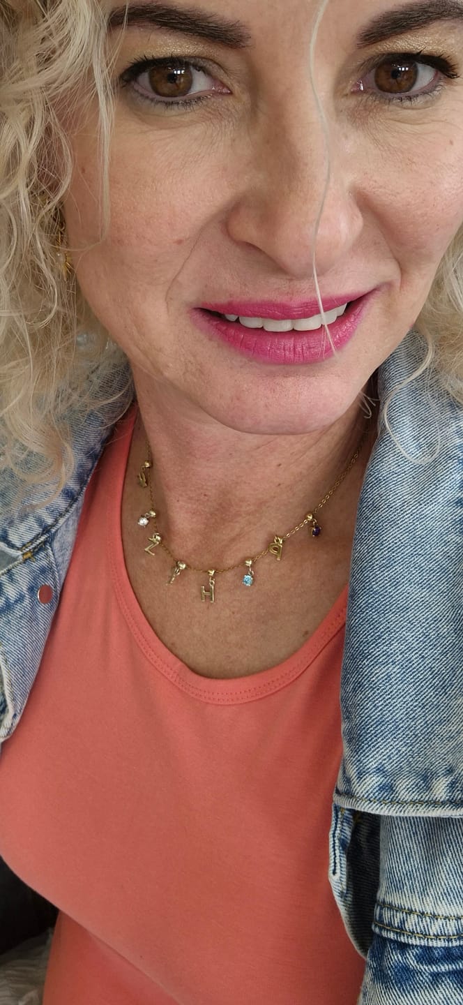 Customer photo review of Birthstone Gold Plated Charms