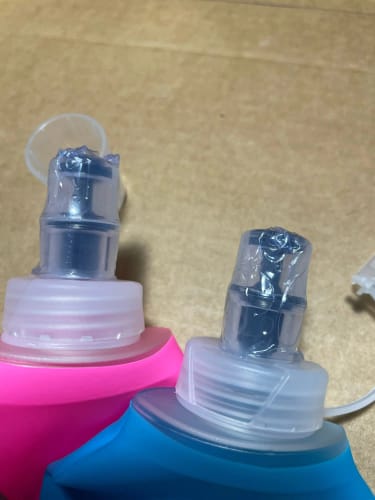 Recensione con foto di un cliente su HeroX RunBottle - Borraccia